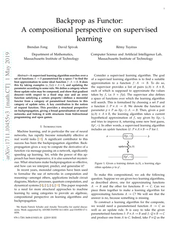 Thumbnail: Backprop as Functor: A compositional perspective on supervised learning