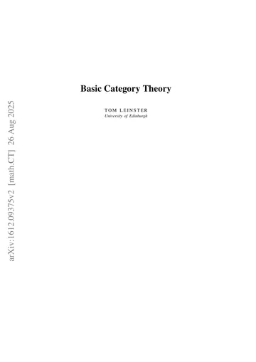 Thumbnail: Basic Category Theory