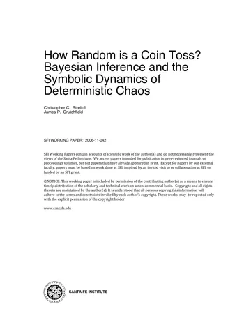 Thumbnail: How Random Is a Coin Toss? Bayesian Inference and the Symbolic Dynamics of Deterministic Chaos