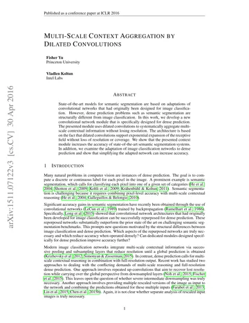 Thumbnail: Multi-Scale Context Aggregation by Dilated Convolutions