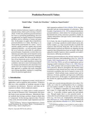 Thumbnail: Prediction-Powered E-Values