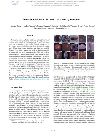 Thumbnail: Towards Total Recall in Industrial Anomaly Detection